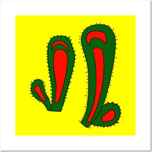 Cactus Plants Posters and Art